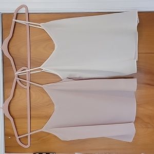 EUC Boden silk camisole tops, both sz US 8